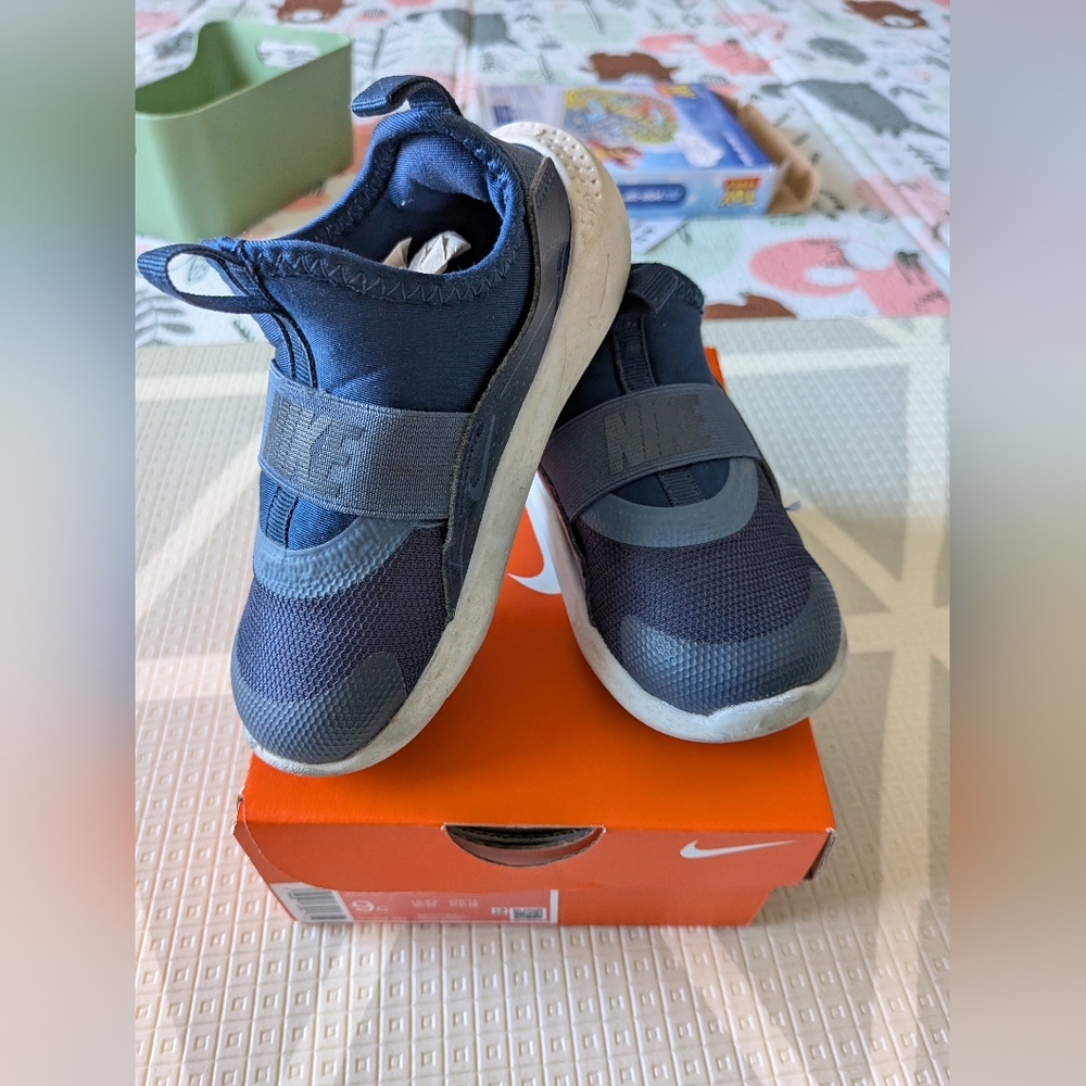 Blue Toddler Nike Flex Runner 4 Sneakers